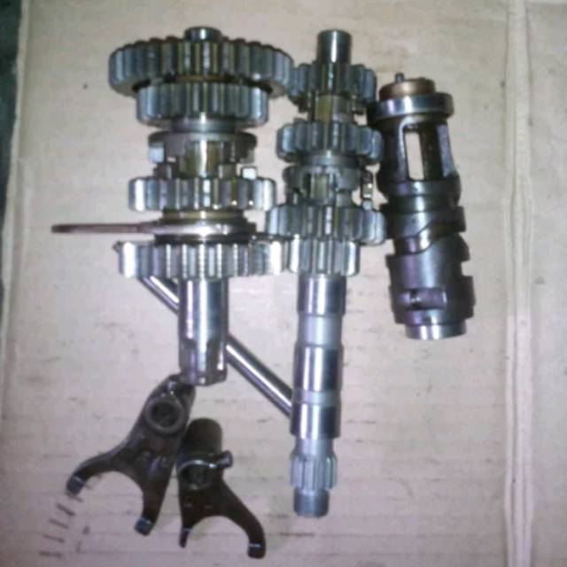 Gigi rasio gearbox rasio jupiter mx old 4 speed