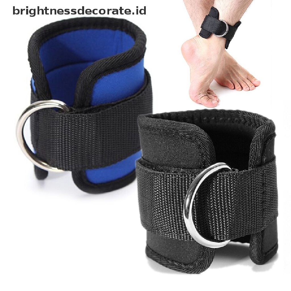 Strap Pergelangan Kaki Dengan D-Ring Untuk Latihan Angkat Beban