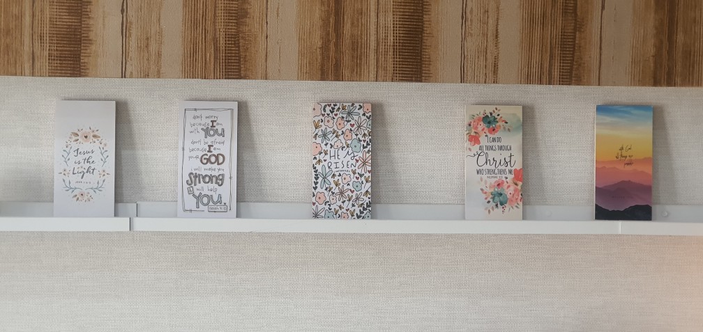 Hiasandinding/rohani/kristen/katolik/bibleverse/posterkayu