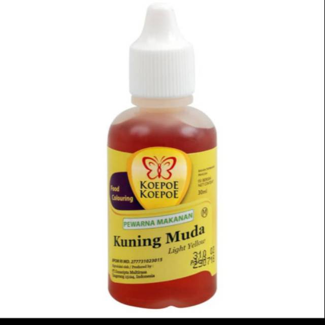 

Pewarna Kuning Muda Koepoe 30 ml