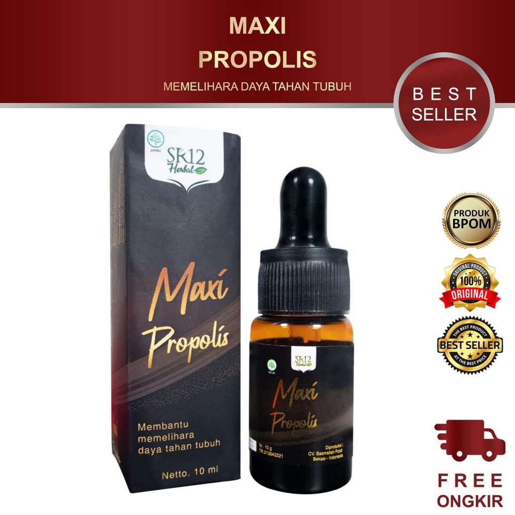 MAXI PROPOLIS SR12 / PROPOLIS SR12 / PROPOLIS / PROPOLIS SUPLEMEN MAKANAN