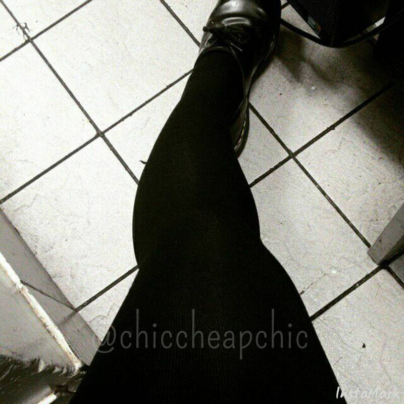 Stocking Tebal Hitam - Legging Wanita Tebal