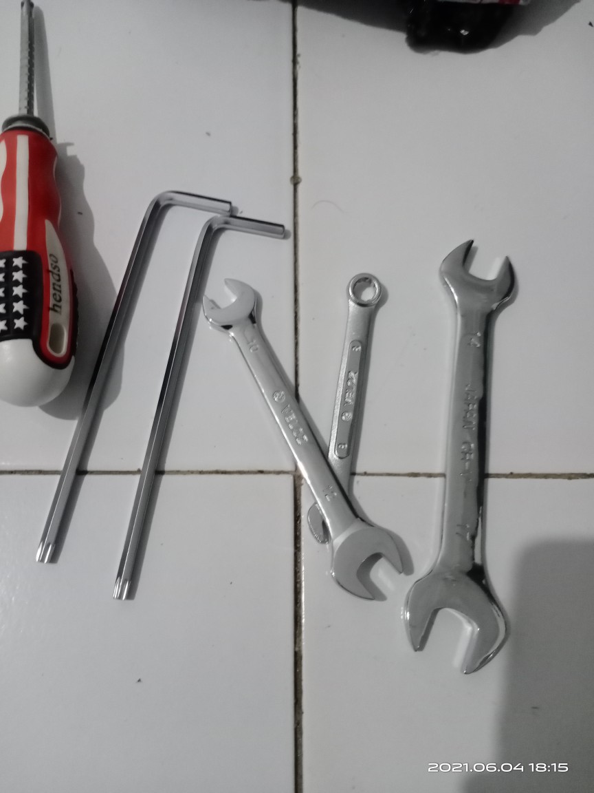 Veloz Kunci Pas Pas  10x12mm Chrome Vanadium Steel Kualitas Premium / Kunci Pas 10x12mm