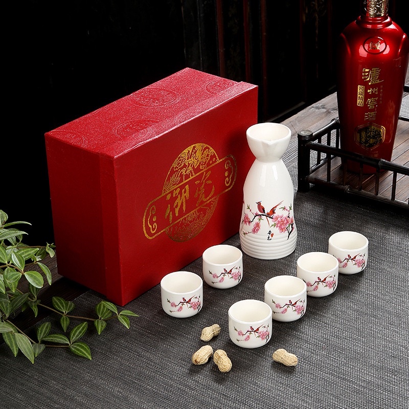 CLASSIC CHINESE TEA POT SET / Gift Box HAMPERS TEKO KERAMIK