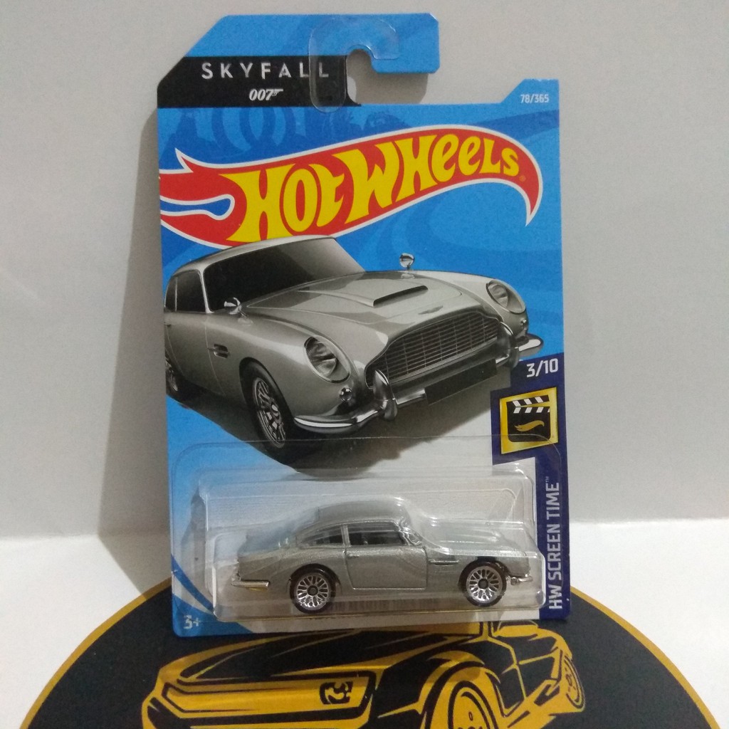 HOT WHEELS - ASTON MARTIN 1963 DB5 SKYFALL 007