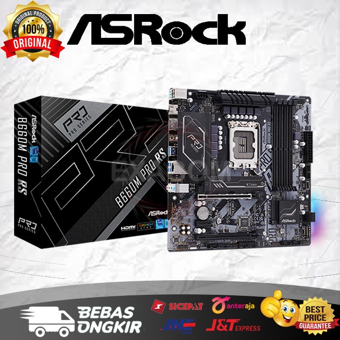 Motherboard Asrock B660M Pro RS (B660, DDR4, LGA 1700)
