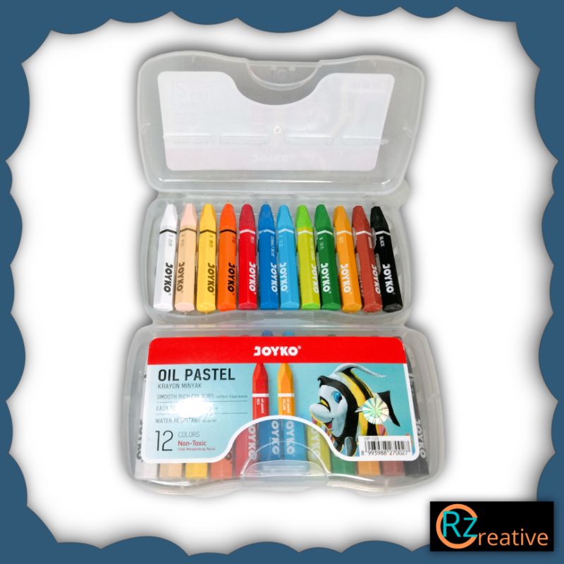 

Oil Pastel / Crayon Joyko 12 warna