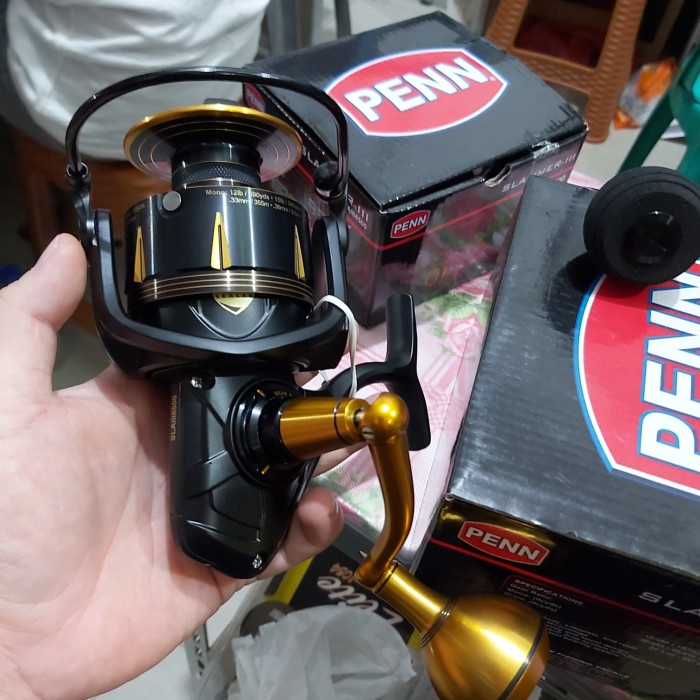 Termurah.. Reel Penn Slammer Iii 6500 Gold Cv