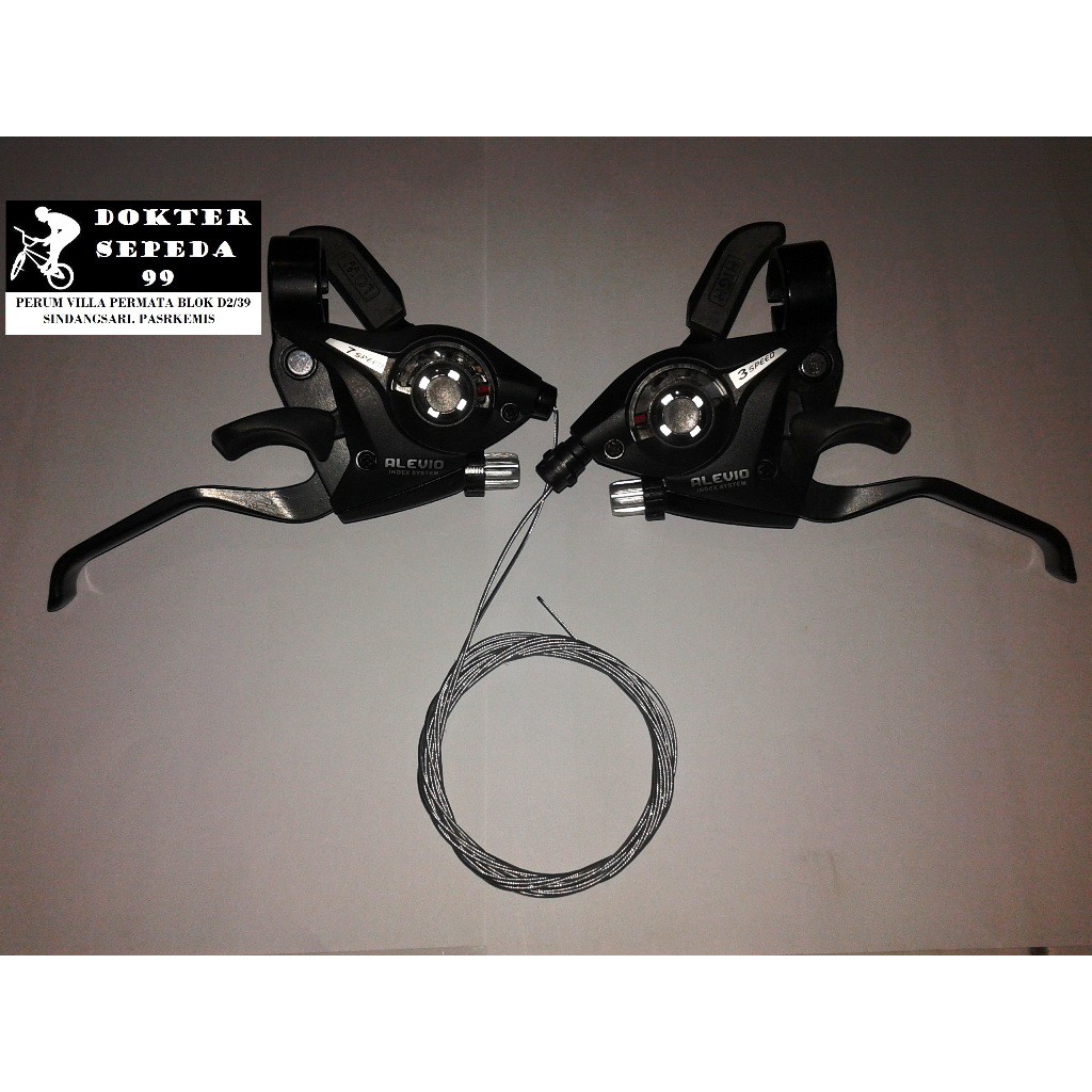 Shifter 7 speed alloy