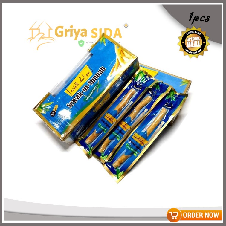 Siwak Us sunnah ussunnah 1box SIWAK MISWAK siwak kecil harga grosir FREE HOLDER