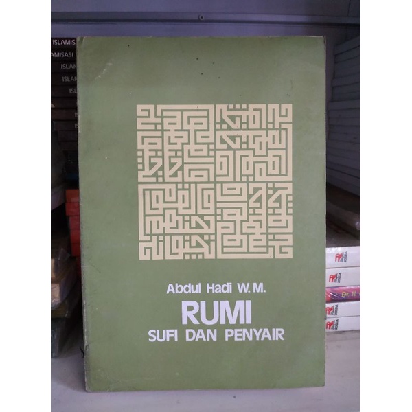 [Original] Buku Rumi Sufi Dan Penyair Buku Antik Lawas  by Abdul Hadi WM