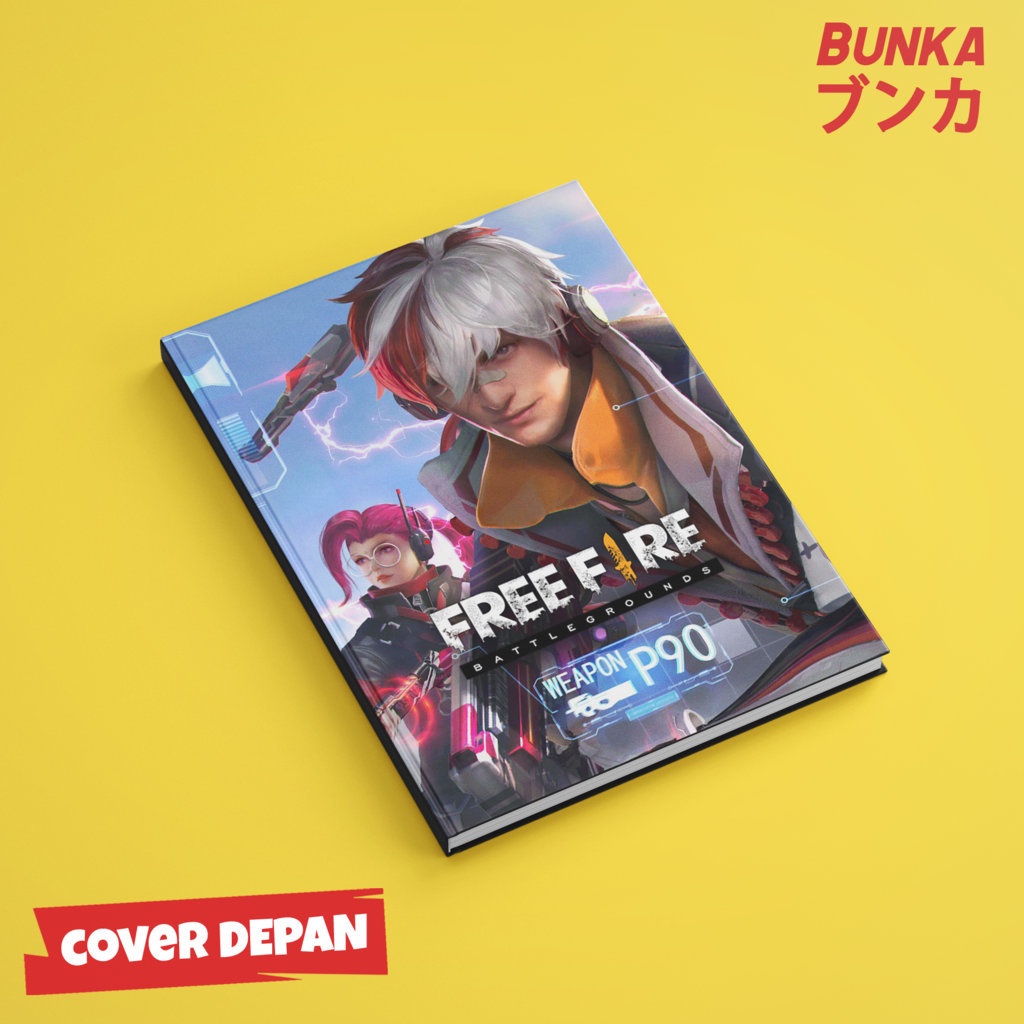 

Notebook Free Fire A Hardcover A5 Buku Tulis Catatan Notes Agenda Planner Jurnal