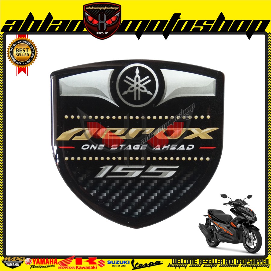 Stiker Sticker Timbul Kaca Windshield Windscreen Visor Tankpad