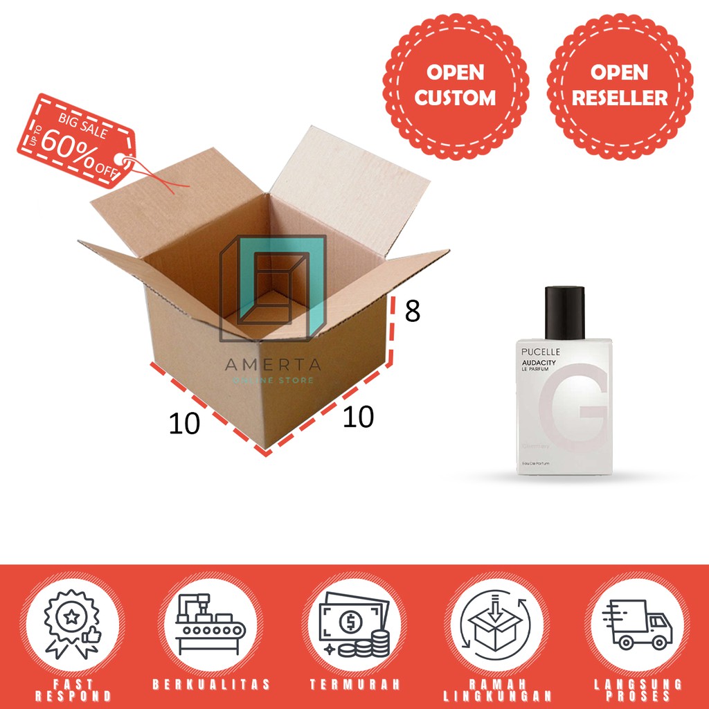 

Kardus 10x10x8 cm | Kardus Polos | Kardus Box Polos | Karton Packing