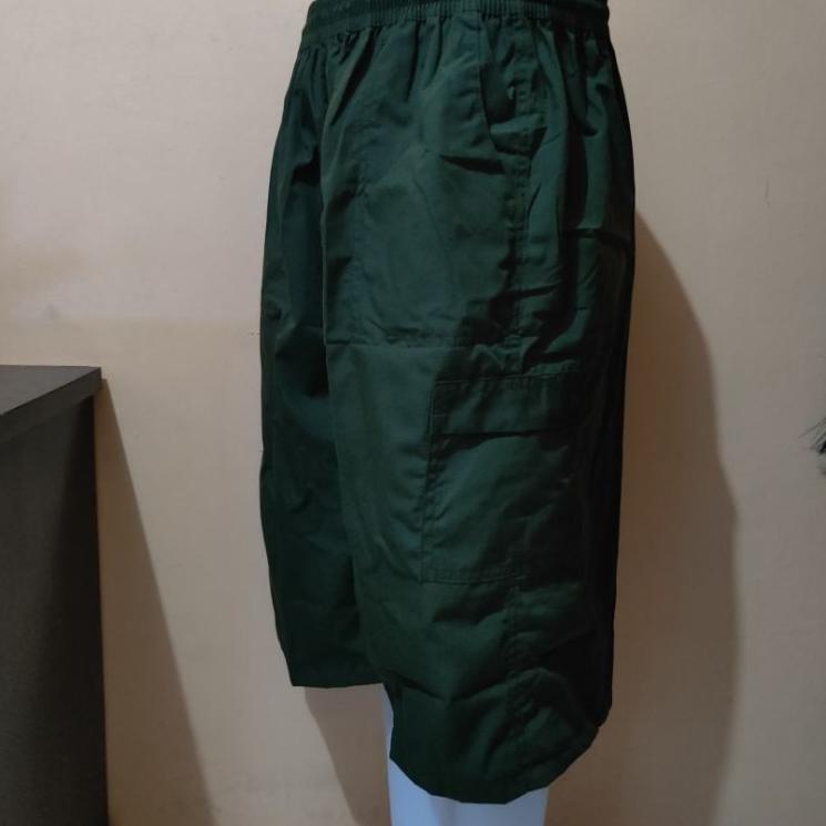 ♠ celana pendek pria vlox cargo jumbo polos 7/8 dewasa 5 saku max bb 90 kg ??