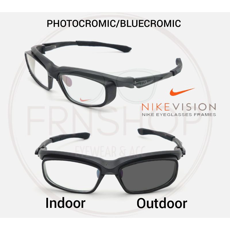 Kacamata Minus Pria Sport Sporty Anti Radiasi Photocromic Bluecromic Anti Fog Anti Embun | Kacamata 