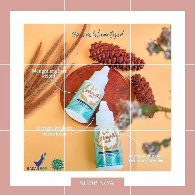 Vitasoft Oil, Penghilang bekas luka Terbaik