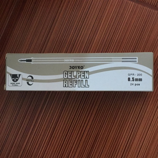 

Joyko Gel Pen Refill Warna Hitam