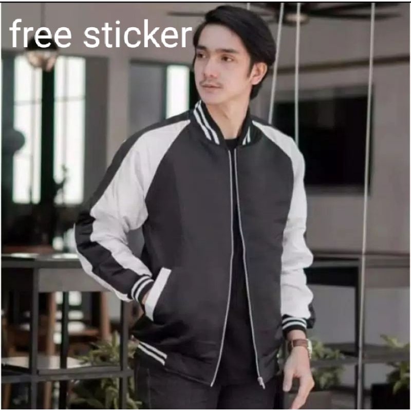SUKAJAN BOMBER//JAKET PUGB MABAR//JAKET POLOS//