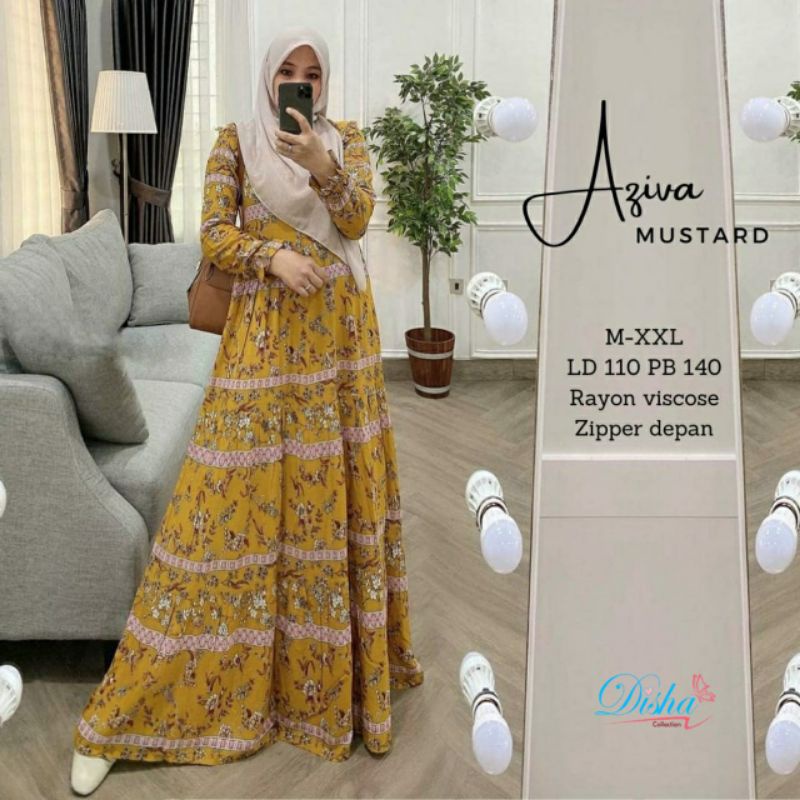 AZIVA DRESS RAYON VISCOSE BY DISHA COLLECTION