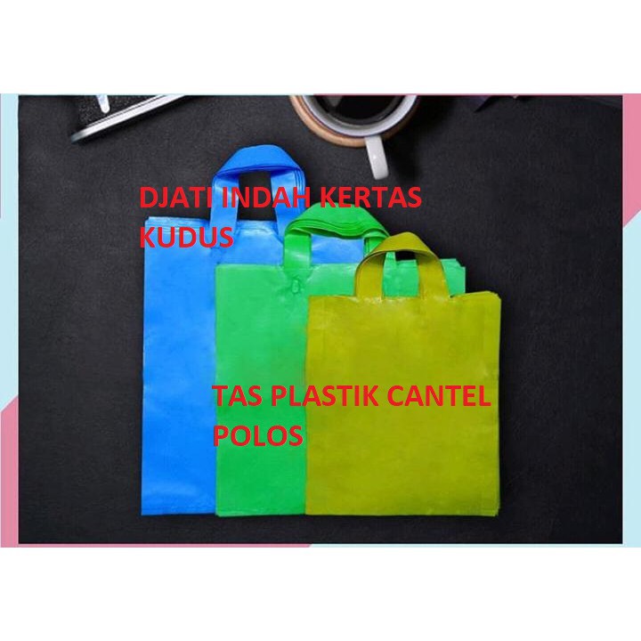 PALING BAGUS!!! KANTONG PLASTIK CENTEL POLOS TEBAL 20 X 27 ISI 100 PCS