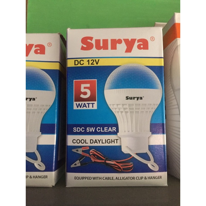 LAMPU LED DC 12Volt Aki Accu