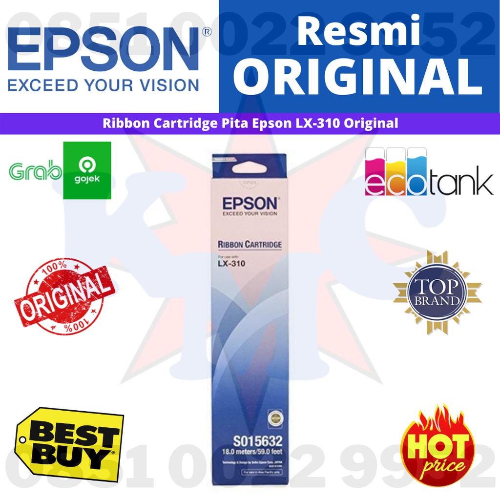 Ribbon Cartridge ( Pita Epson) LX-310 Original
