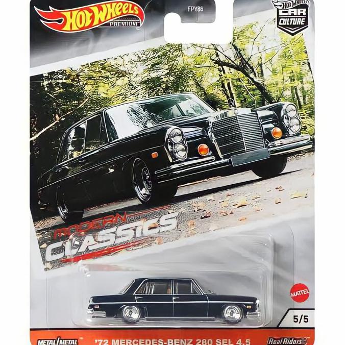 Menakjubkan Hot Wheels Premium 72 Mercedes Benz 280 Sel 4.5 Modern Classics Hot Sale