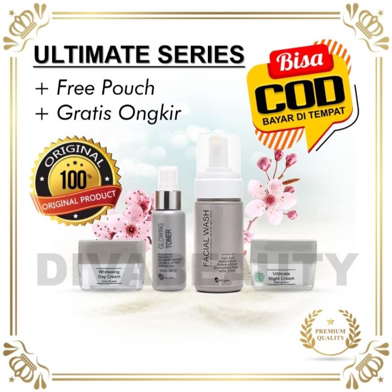 MS Glow Original Bpom 1 Paket Glowing Ultimate Skincare Ms Glow 1 Paket Ori Skincare Wajah Glowing O