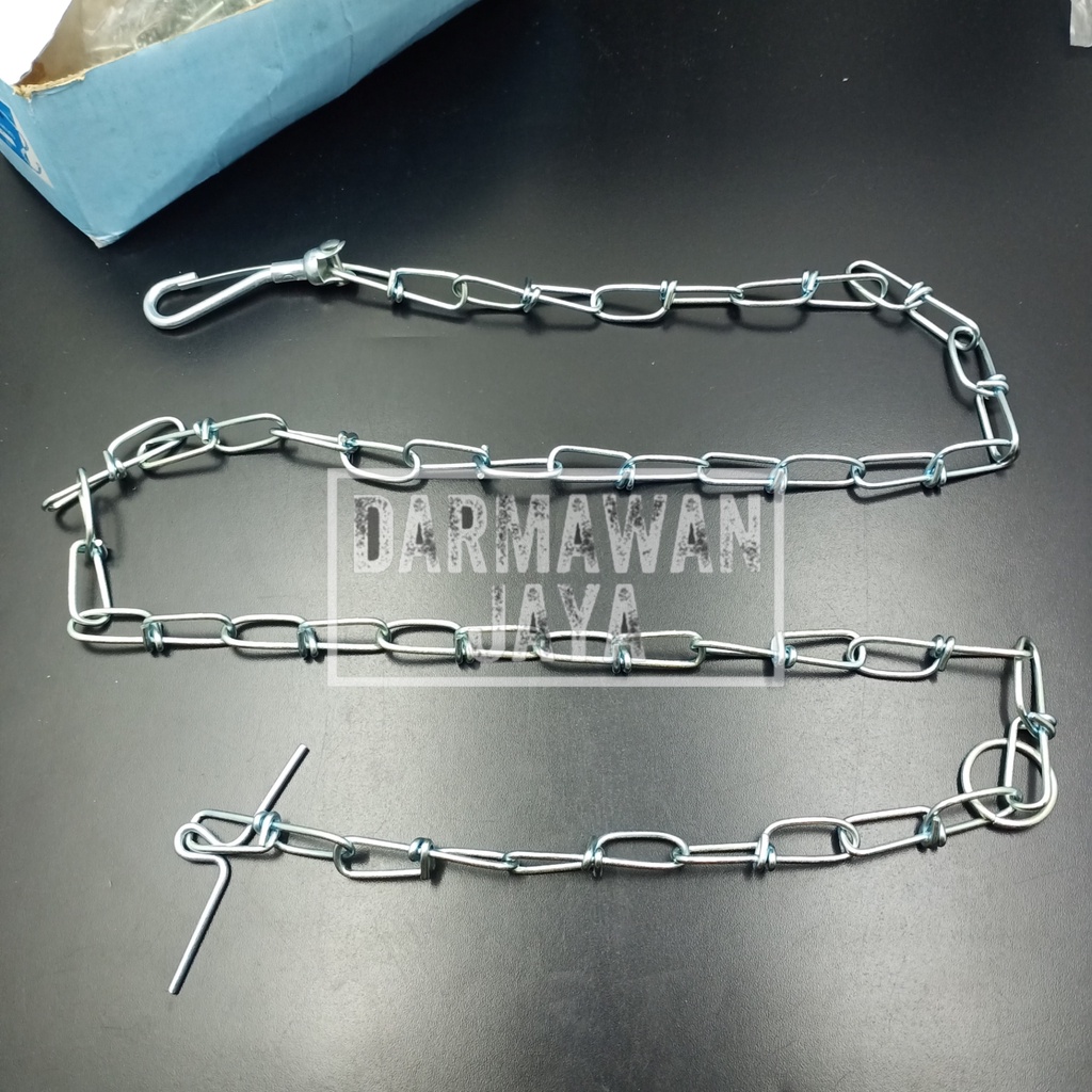 Rantai Anjing Besar 1,5M Ukuran 50 / Tali Tuntun / Rantai Hewan Besar