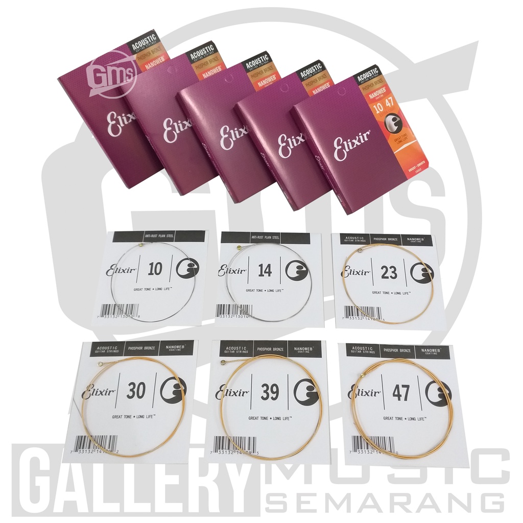 Senar Gitar untuk Gitar Akustik dan Gitar Akustik Elektrik (A35)