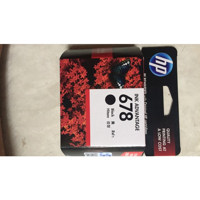 

Termurah Tinta Catridge Hp 678 Black Orignal