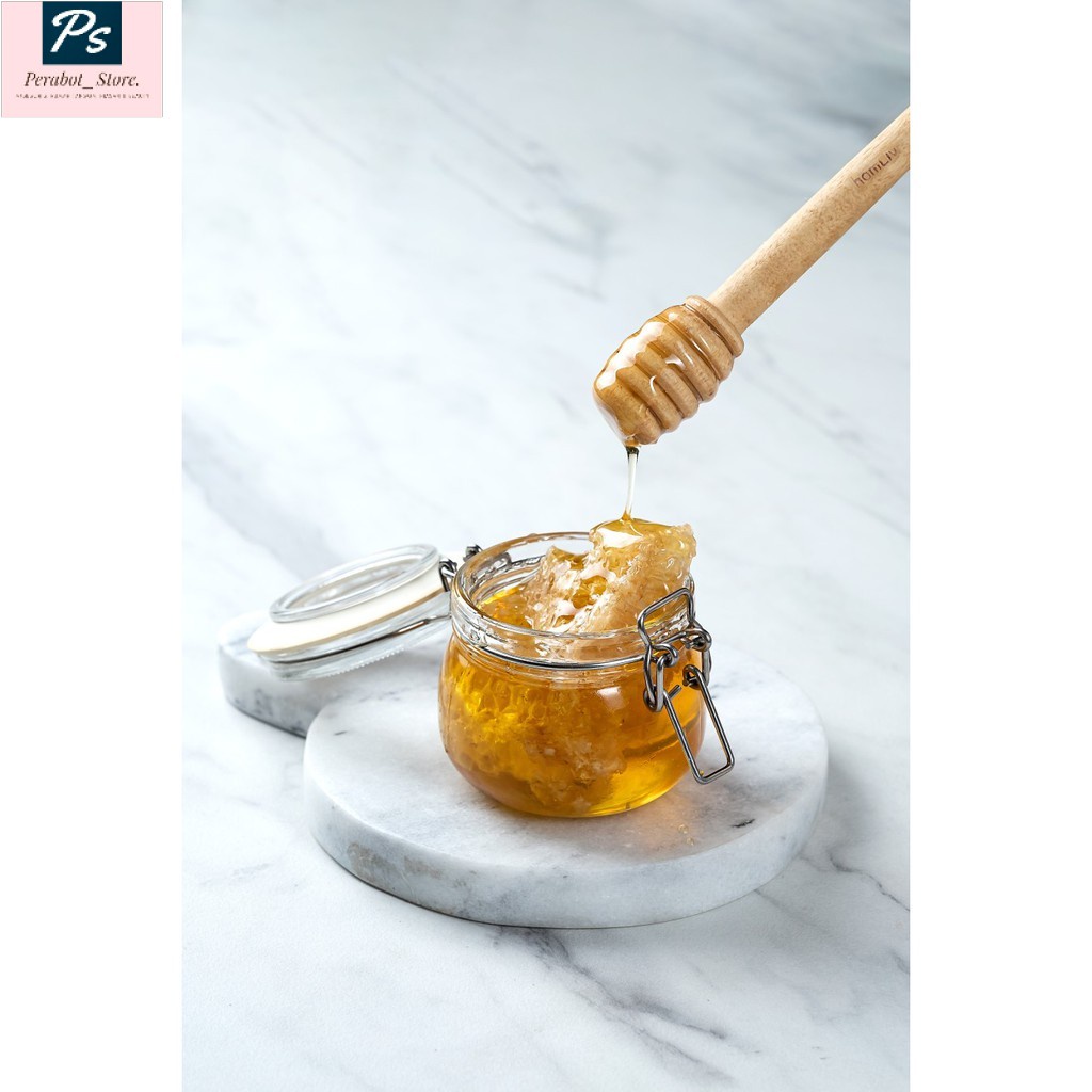Sendok Madu Kayu Foodgrade- Wooden Honey Dipper (Homliv)