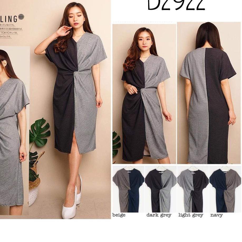 [ ZIV ] D2922 formal dress kombi ✅