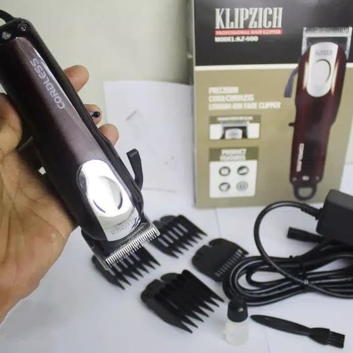 Clipper Alat Cukur Rambut Klipzich KZ 800 Mesin Pencukur Cordless-original