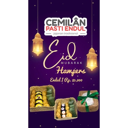 

hampers lebaran / idul fitri / jajanan pasar / parsel eid mubarak