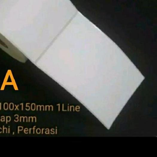 

➩ Thermal 100X150mm 1Line 300pcs Core1" Gap 2mm Label Bare Sticker - HDA PFRS ★