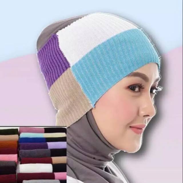 Ciput Bandana Rajut 4 Warna Ciput 4 Warna Ciput Rajut 4 Warna Ciput Rajut Murah Grosir Ciput Rajut