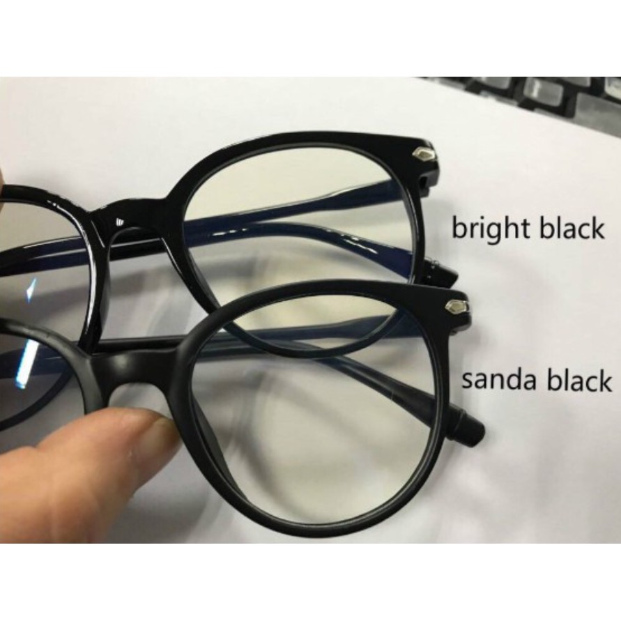 Kaca mata anti radiasi / Kacamata Wanita Pria Frame Anti Radiasi Transparan impor Kacamata korea-2