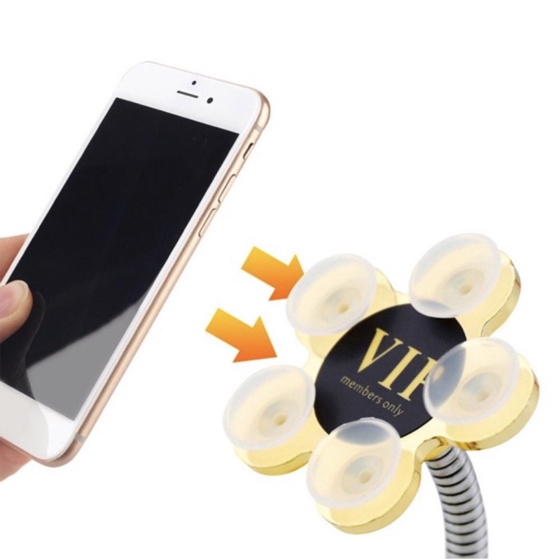 holder hp universal gurita bunga vip flower stand handphone 360 premium