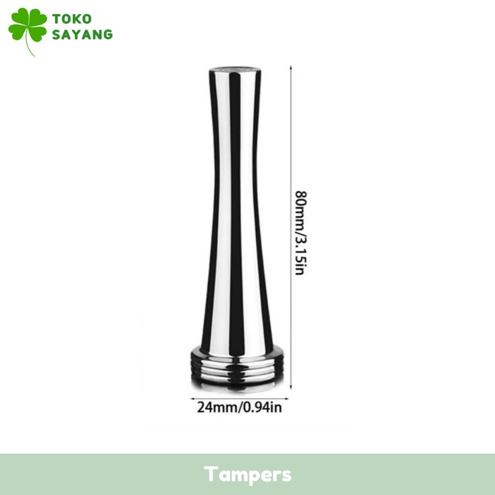 

(BISA COD) Reusable Coffee Capsule Stainless Steel For Nespresso - Tampers