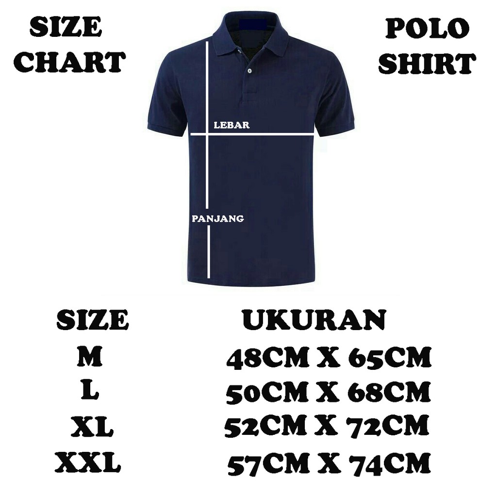 MALVARO Polo Shirt / Polo List / Kaos Kerah Pria / Kaos Polo / Tshirt Pria