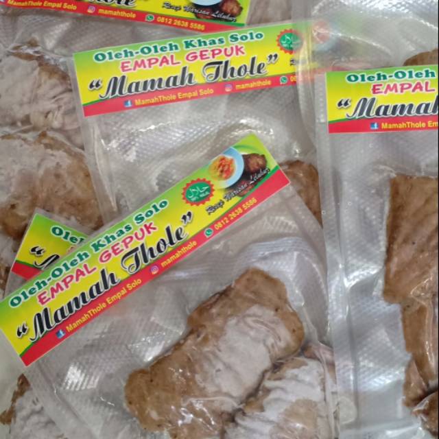 

Empal Gepuk Mamah Thole
