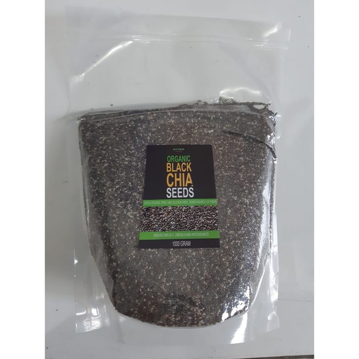 

Organic Black Chia Seed (Seeds) 1 Kg / 1000 Gr Grosir Murah Original