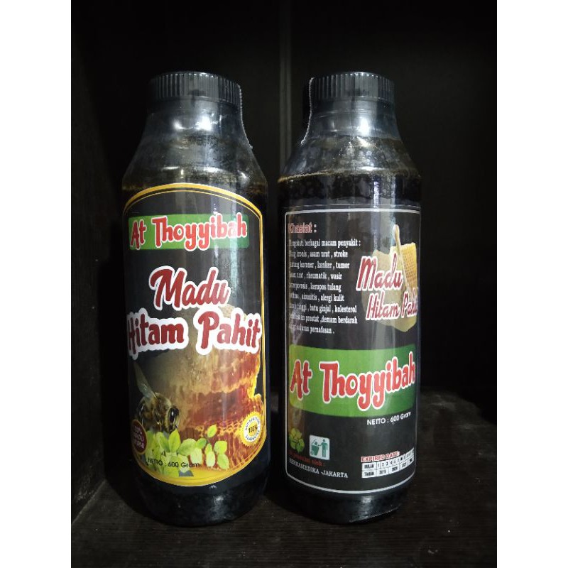 

Madu Hitam Pahit At Thoyyibah 600gram