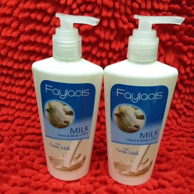 Faylacis hand body lotion with goats milk BPOM