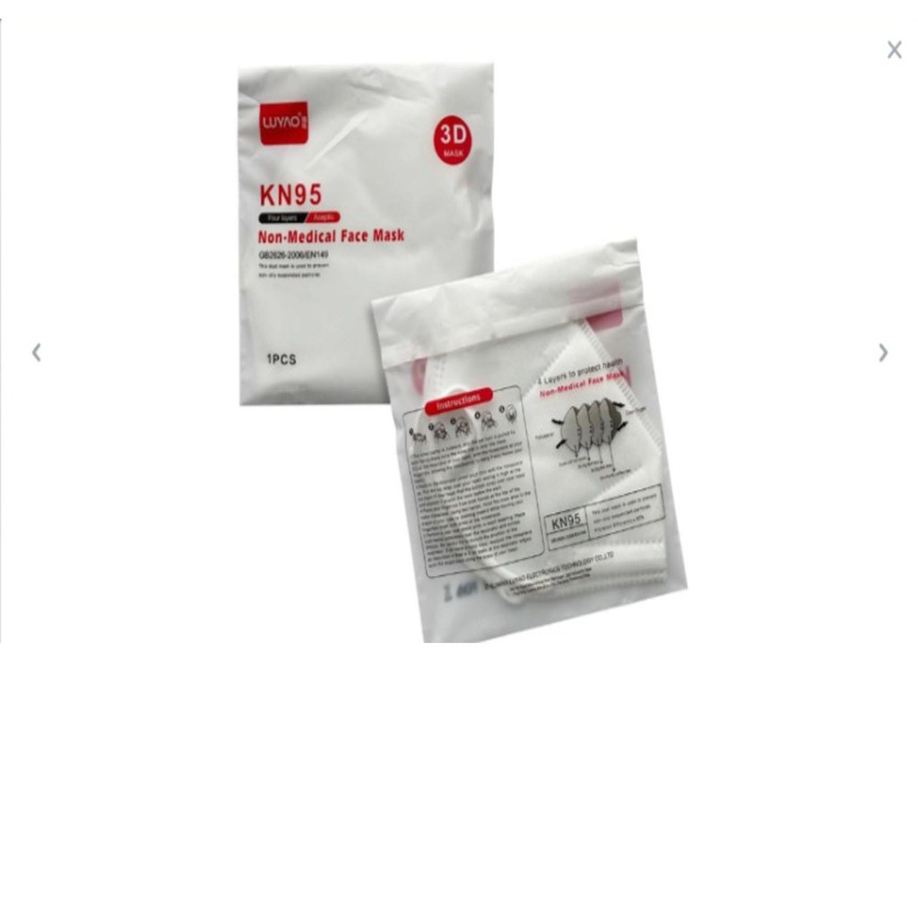 

MONTANA MASKER KN95 / MASKER MEDIS / SEPERTI 3M N95 READY (1Pcs)
