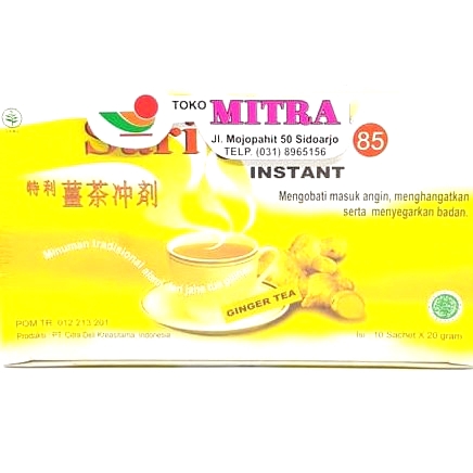 

85 SARI JAHE INSTAN 10 SACHET X 20gr | MINUMAN INSTAN BUBUK SERBUK