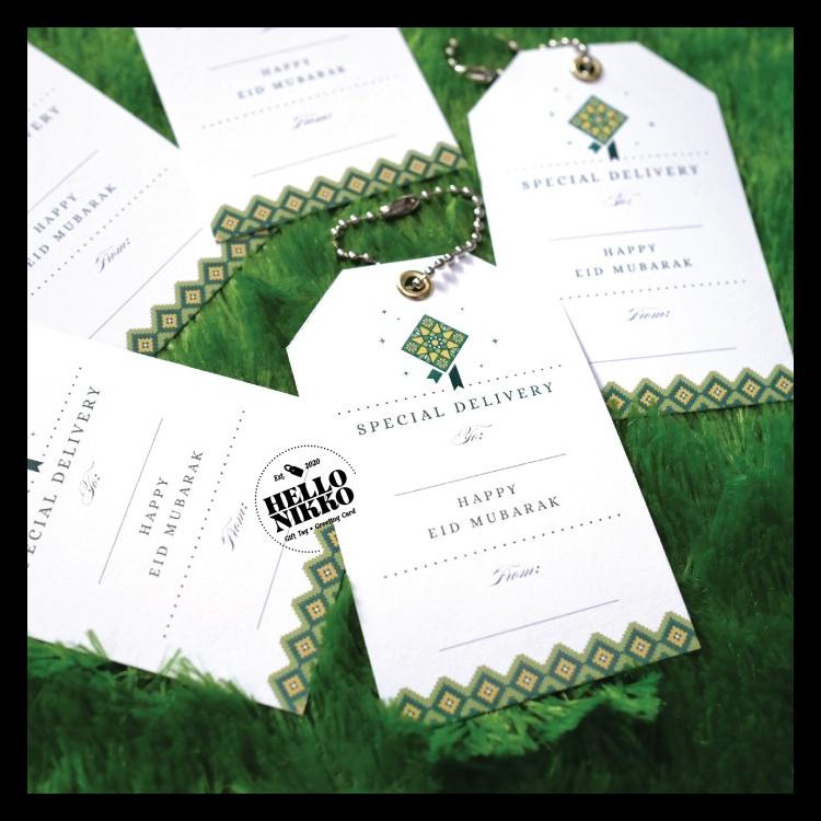 

EID MUBARAK GIFT HANG TAG KARTU LEBARAN PARCEL HADIAH IDUL FITRI KADO TERMURAH