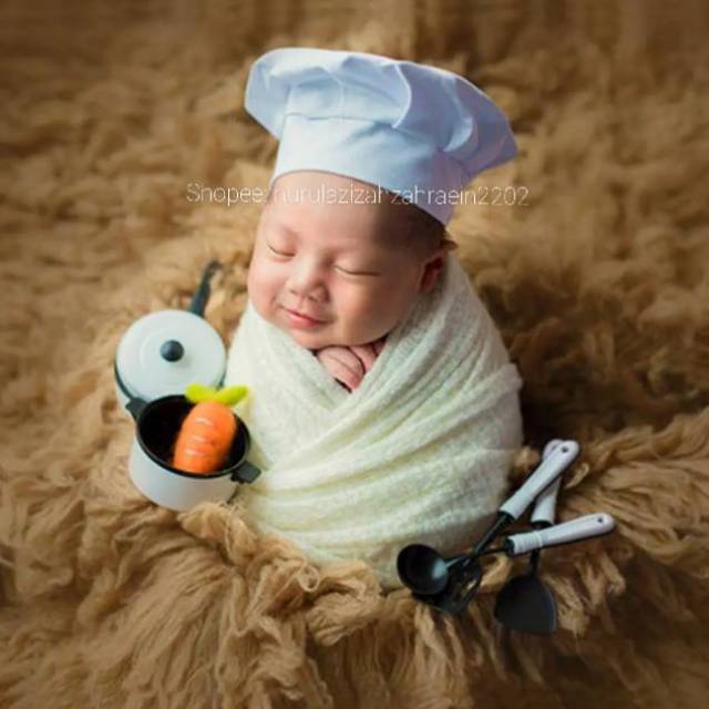 topi koki topi chef anak